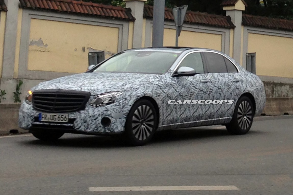Imagini spion Mercedes-Benz E-Class