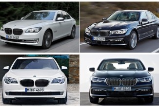 Noul BMW Seria 7 este comparat în imagini cu versiunea actuală ce este disponibilă pe piață – Seria 7 2015