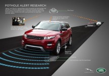 Jaguar Land Rover anunţă o tehnologie specială care detectează şi anticipează gropile de pe drum (Video)