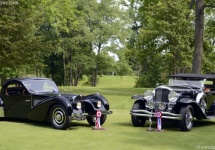 Concursul de Eleganță Auto din Plymouth (US) își desemnează câștigatorii; Duesenberg Model J și Bugatti 57SC la loc de cinste