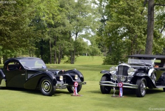 Concursul de Eleganță Auto din Plymouth (US) își desemnează câștigatorii; Duesenberg Model J și Bugatti 57SC la loc de cinste