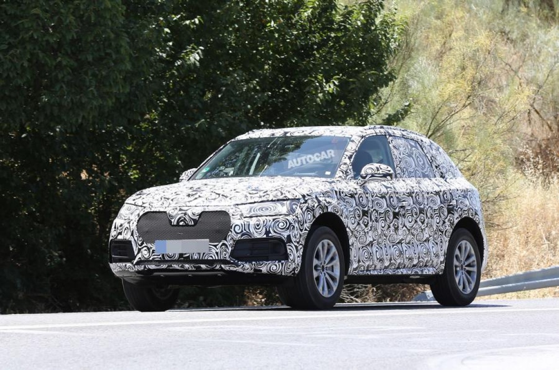 Imagini spion Audi Q5 (2016)