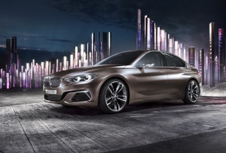 Conceptul BMW Compact Sedan prezentat la showul din China Auto Guangzhou 2015