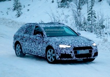 Audi A4 2016, noul Allroad Quattro fotografiat în camuflaj şi pe zăpadă
