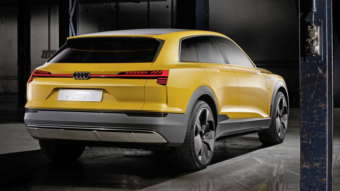 Imagini oficiale Audi h-tron Quattro Concept
