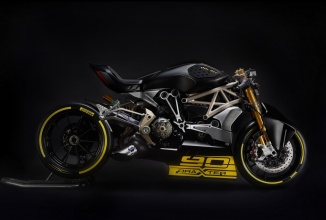 Ducati prezintă conceptul de motocicletă draXter, o variantă sport a lui XDiavel