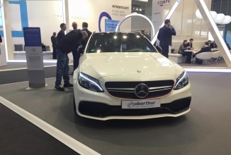 Mercedes-AMG C43 Coupe ajunge la MWC 2016 înainte de Geneva Motor Show, arată maiestuos