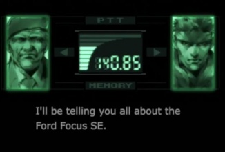 Ford Focus SE primeşte un video promoţional sub forma unor secvenţe din jocul Metal Gear Solid (Video)