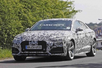 Audi RS5 este testat pe străzile din Germania; un motor V6 s-ar putea afla sub capotă