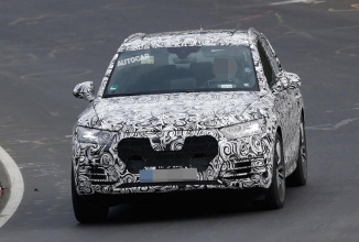 Audi Q5 2016 apare în noi fotografii spion, cu o grilă frontală proaspătă