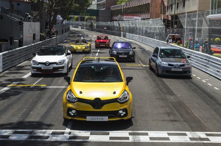 Noul Renault Clio RS16 in Grand Prixul din Monaco