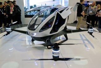 Drona cu pasager primeşte permisiunea unui zbor de test; Un nou vehicul personal de transport?