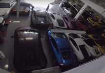 Un dealer american a protejat mica colecție de supermașini Lamborghini la limită, de uraganul Matthew (Video)