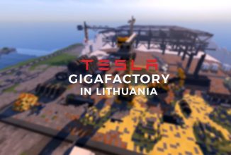 Lituania încearcă să atragă Tesla să construiască o fabrică în ţara lor, creând un Gigafactory în Minecraft (Video)
