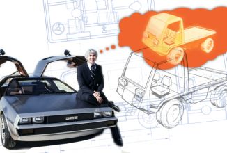 DeLorean lucra la un moment dat la un vehicul offroad trăznit şi compact